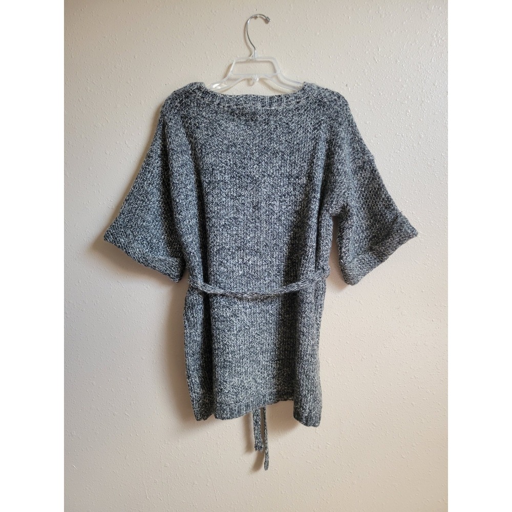 DeCibel Women's Short Sleeves Knit Sweater Gray - Picture 5 of 12